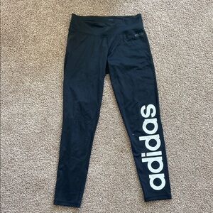 Adidas Black Skinny Pants Athletic Wear